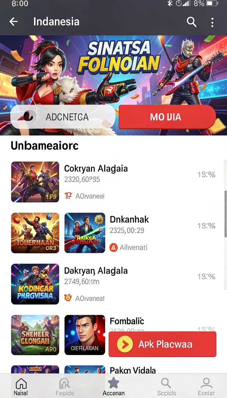 cacor78: Aplikasi Game Online Indonesia Terbaru screenshot 2